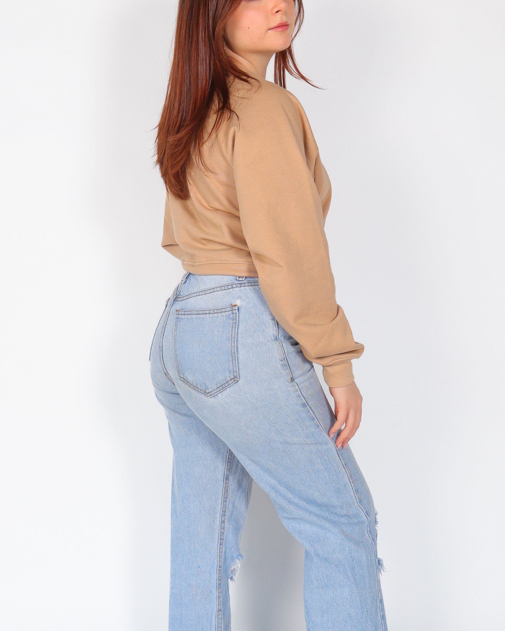 Sudadera basica oversize - Imagen 2