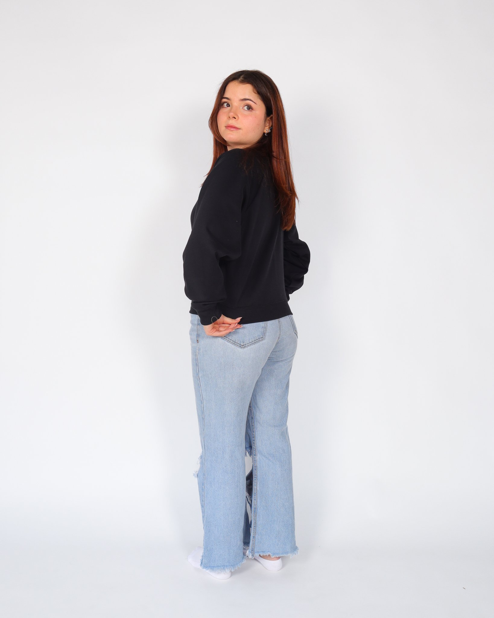 Sudadera basica oversize - Imagen 5