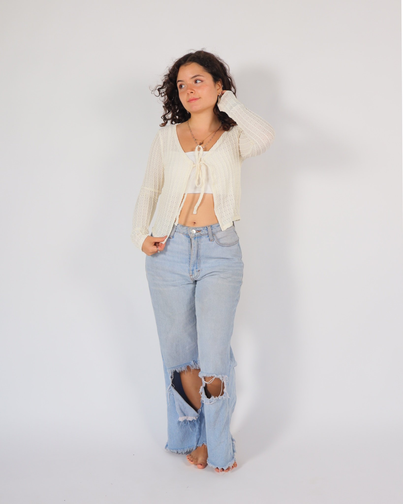 Olivia sweater perforado - Imagen 6