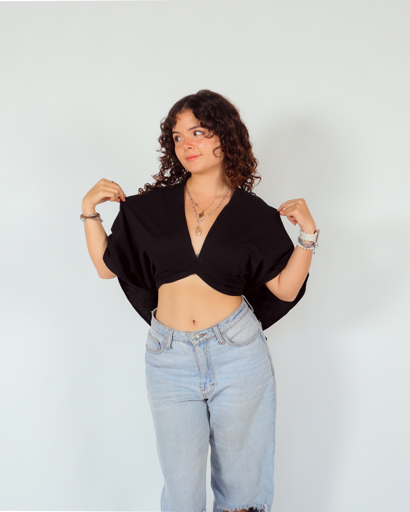 Nicte - Blusa Capa - Imagen 4