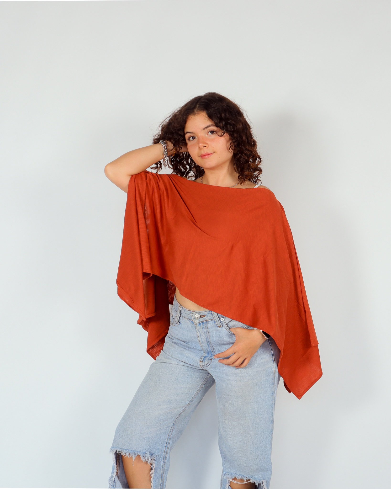 Nicte - Blusa Capa - Imagen 5