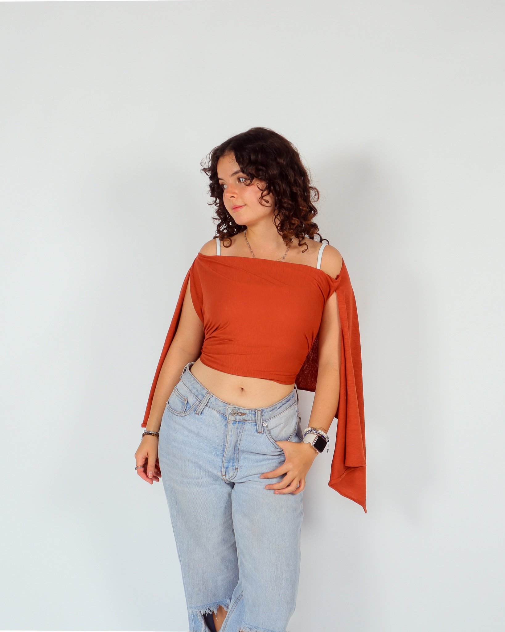 Nicte - Blusa Capa - Imagen 1