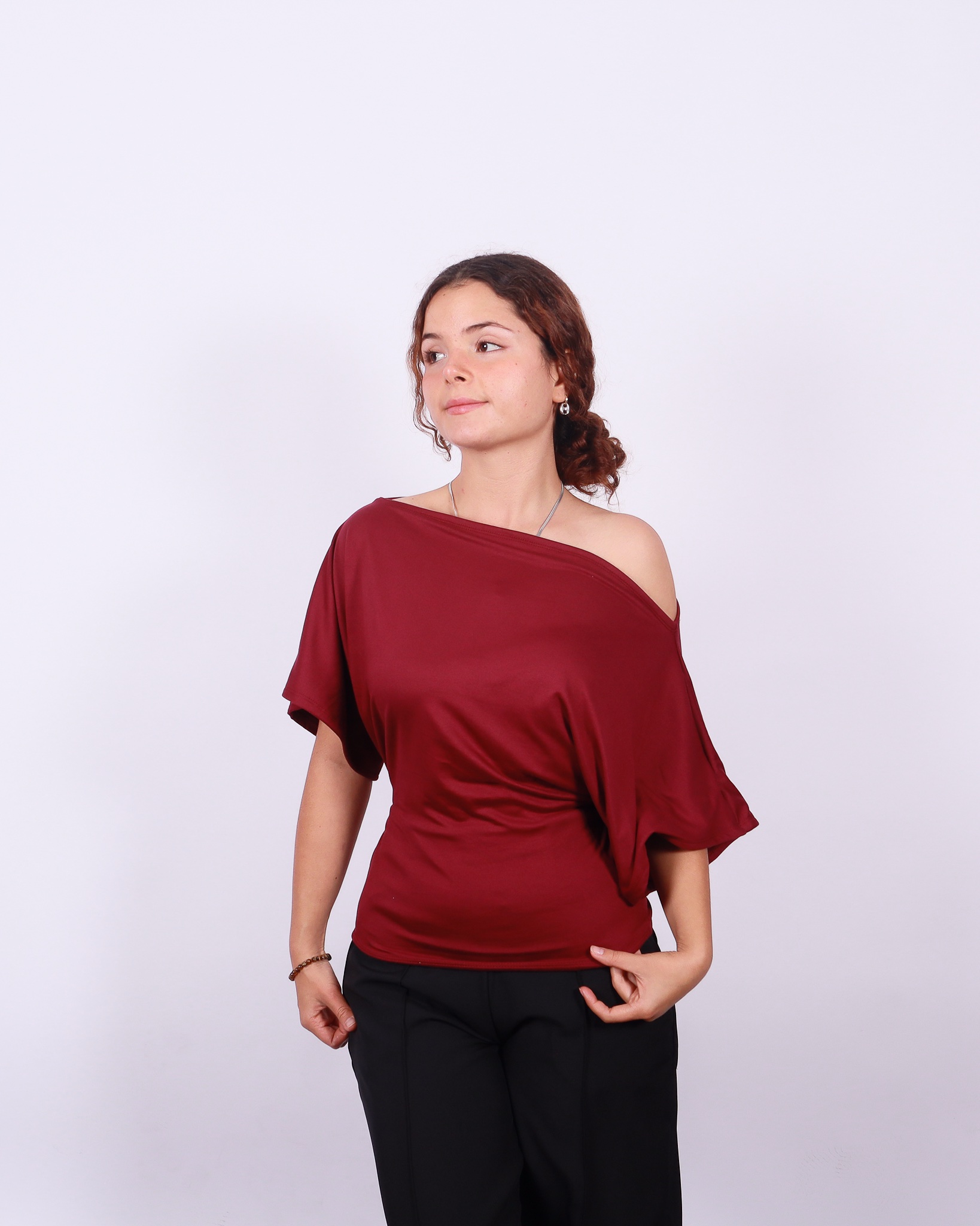 Blusa Mariana - Manga murciélago - Imagen 2
